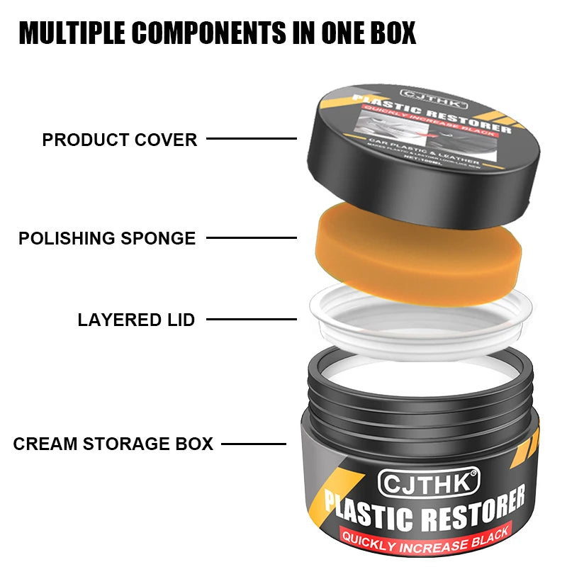 Car Plastic Restorer Back To Black