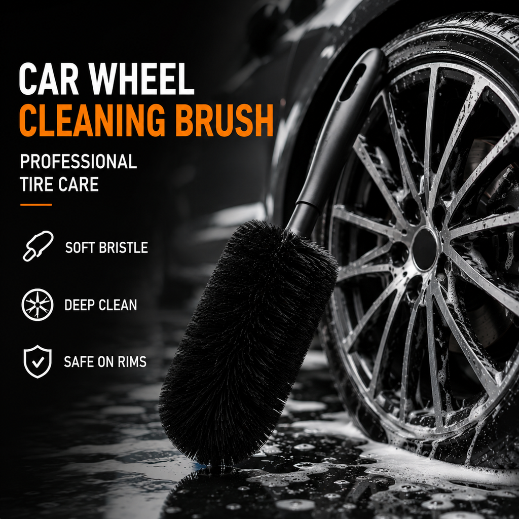 Car Wheel Cleaning Brush