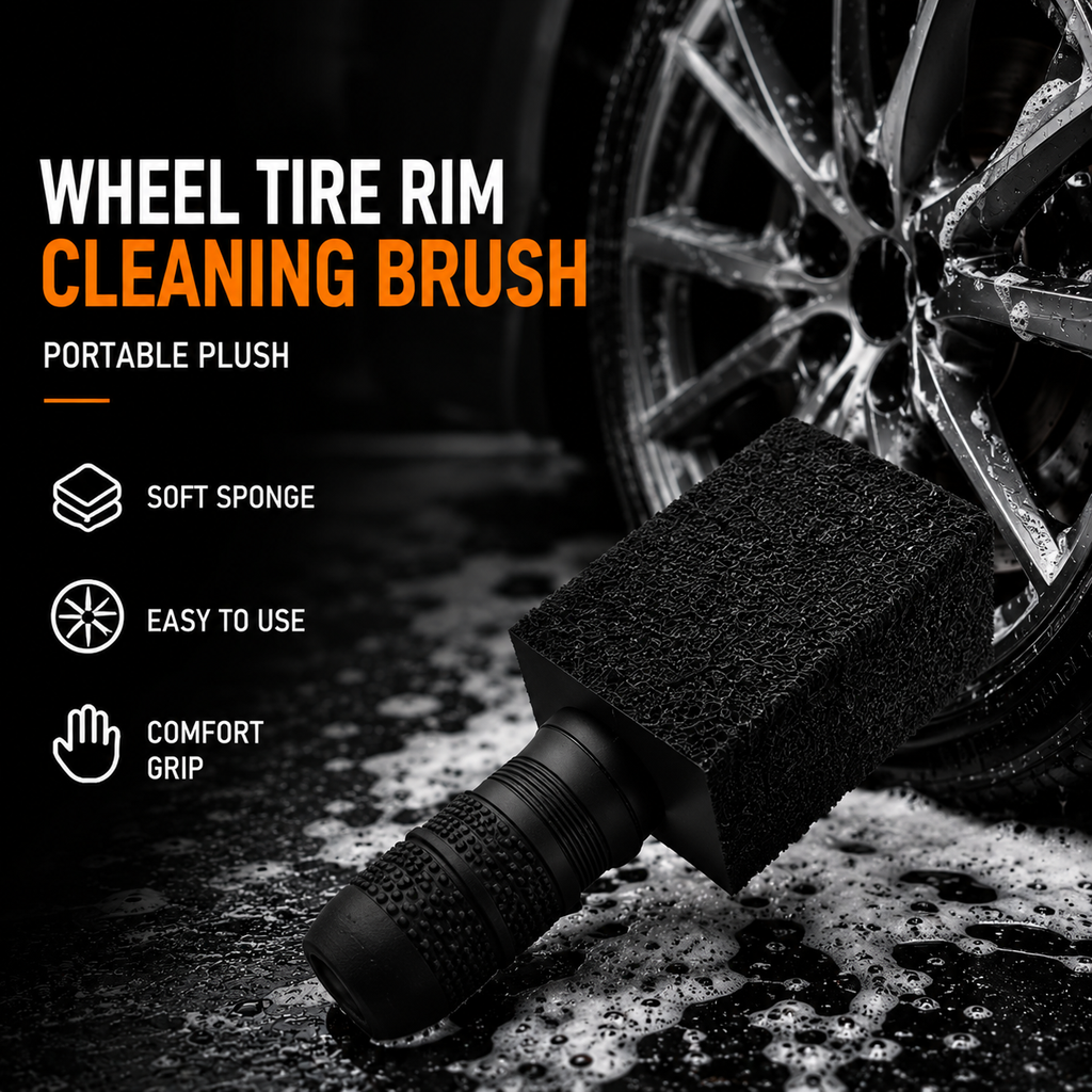 Car Wheel Tire Rim Cleaning Brush