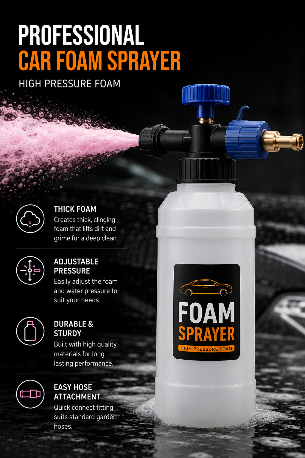 Professional Car Foam Sprayer