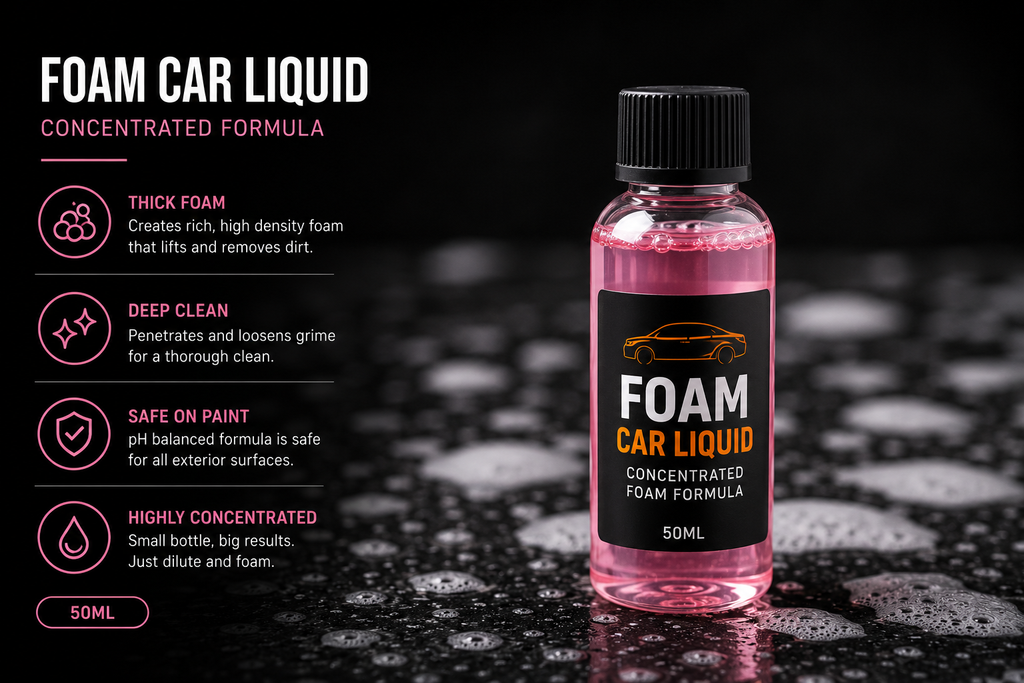 50ml Foam Car Wash Liquid