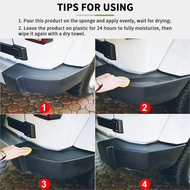 Car Plastic Restorer Back To Black